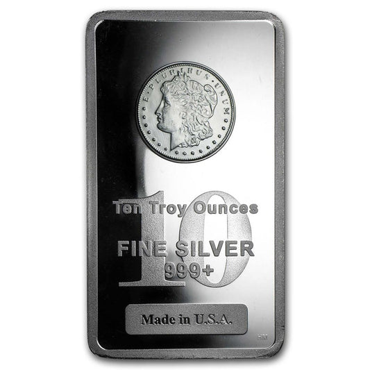 10 oz USA Morgan Collectible Bar