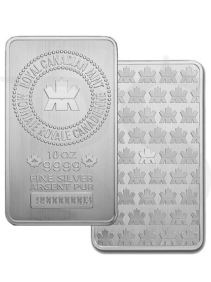 Royal Canadian Mint 10 oz Collectible Bar